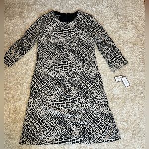 Nine West leopard dress size 10 new with tags